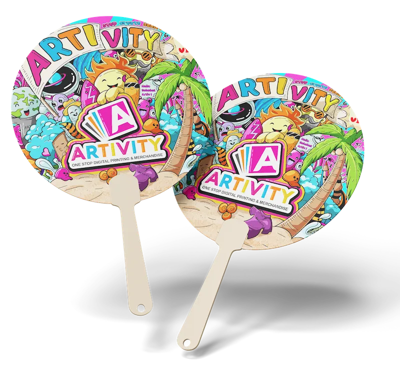 Kipas Souvenir Custom Purwokerto - ARTIVITY Percetakan Purwokerto