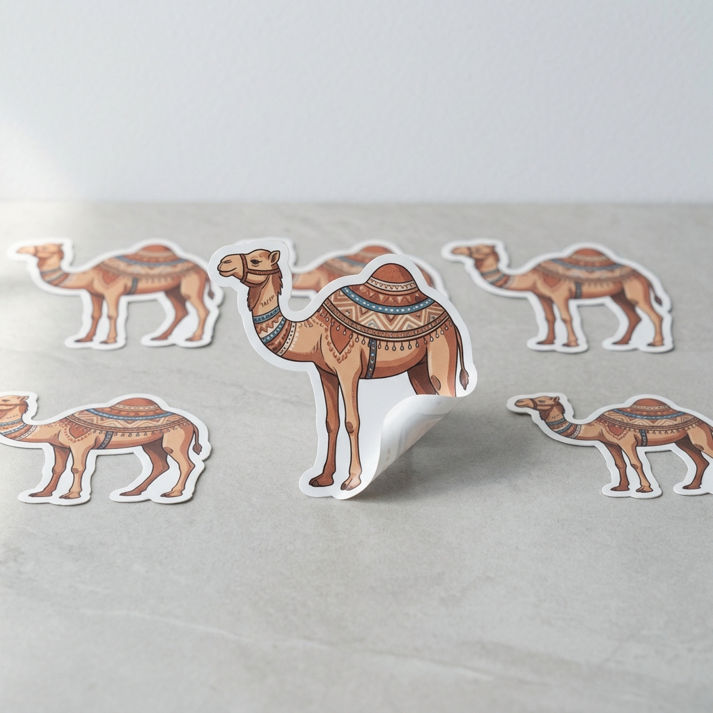 Sticker Vinyl Camel 1 & 1,2 M