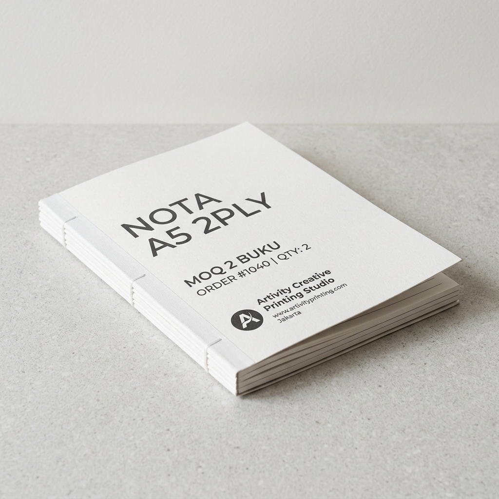 Nota A5 2PLY Moq 2 Buku