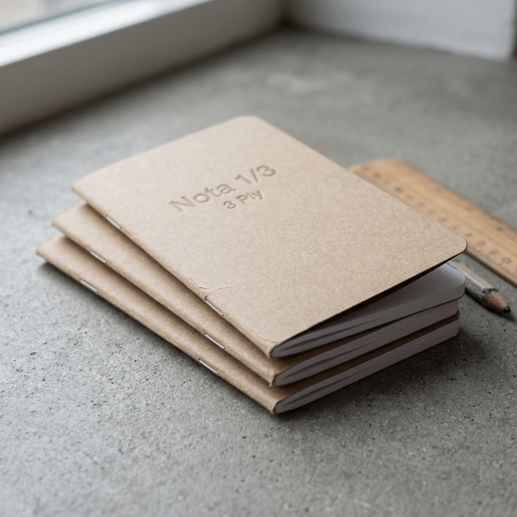 Nota 1/3 3PLY Moq 3 Buku