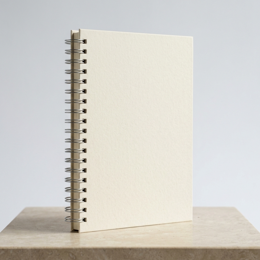 Jilid Spiral Hardcover Portrait A4 3/8