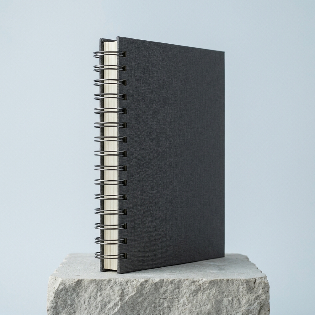 Jilid Spiral Hardcover Portrait A5 1/2