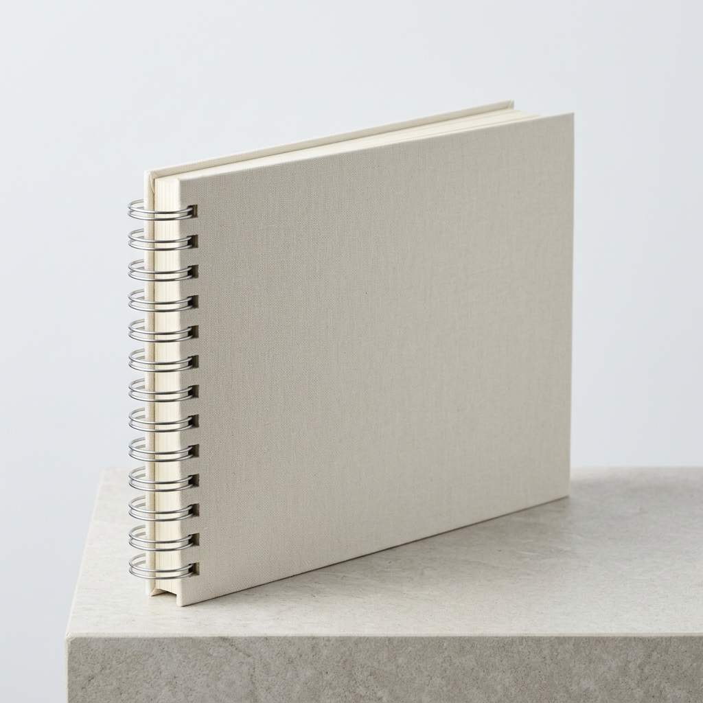 Jilid Spiral Hardcover Landscape A5 1/4