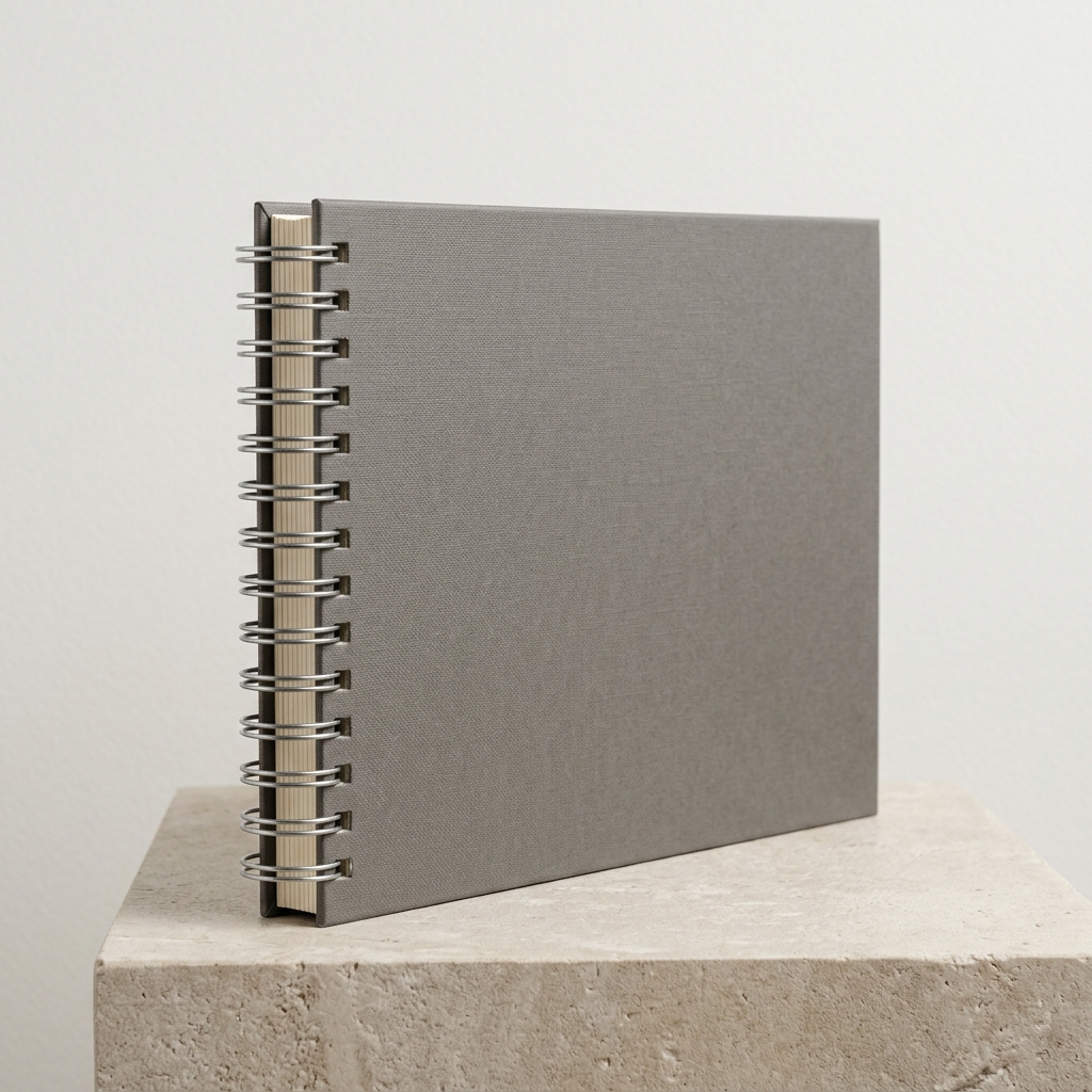 Jilid Spiral Hardcover Landscape A5 5/16