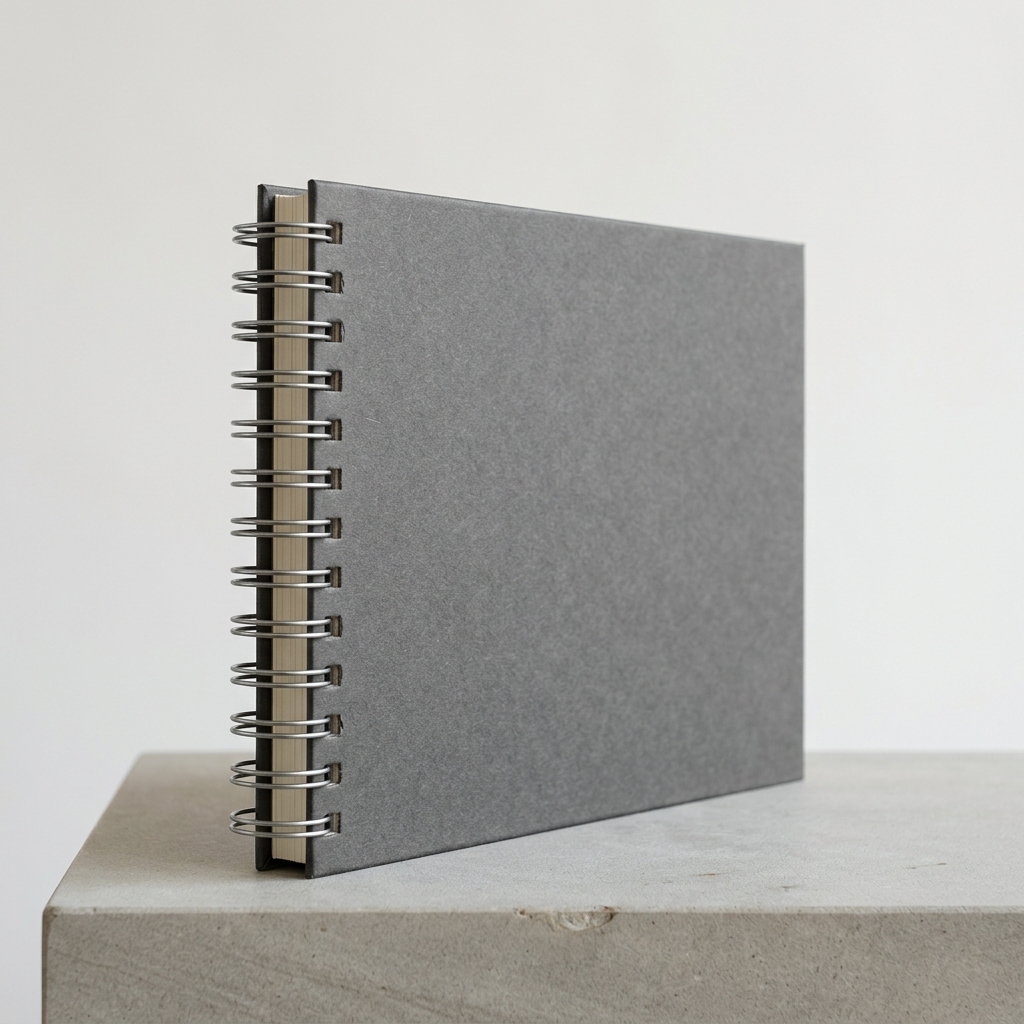 Jilid Spiral Hardcover Landscape A5 9/16