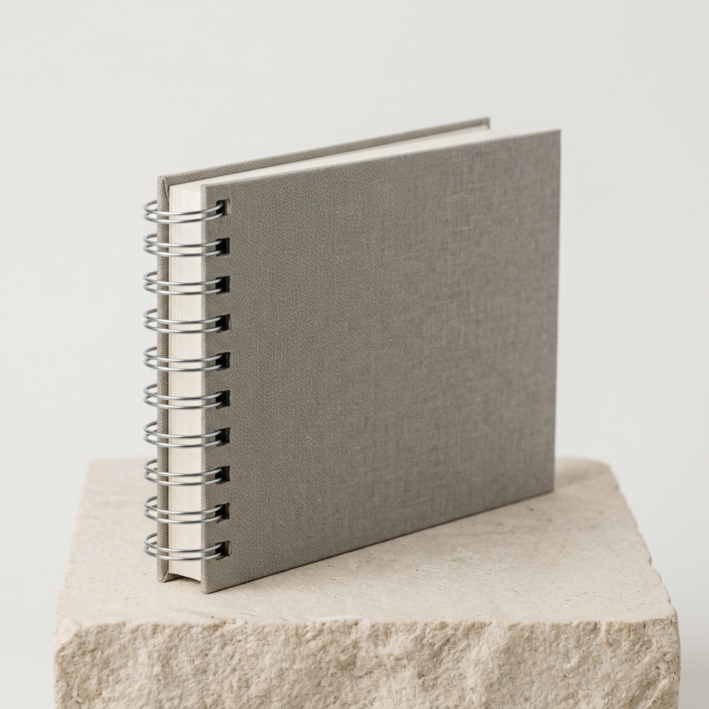 Jilid Spiral Hardcover Landscape A6 1/4