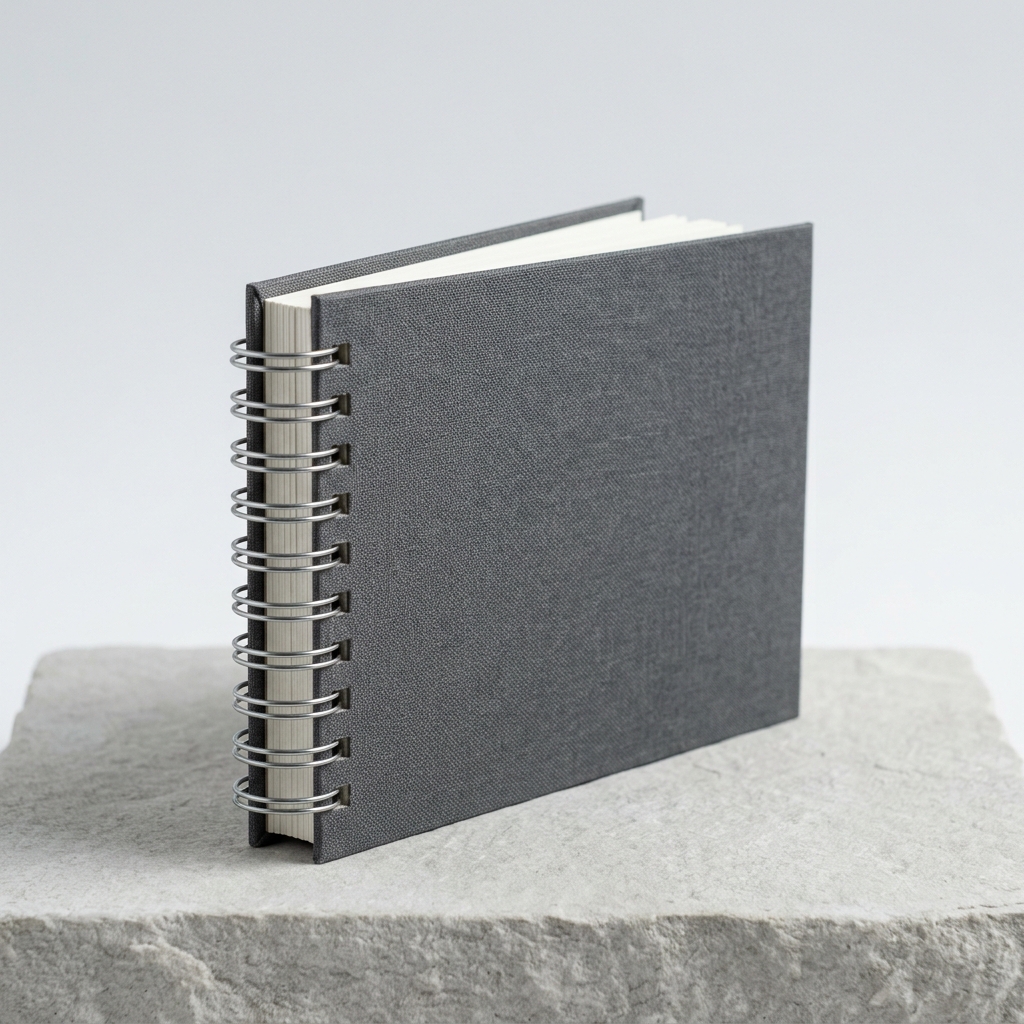 Jilid Spiral Hardcover Landscape A6 1/2