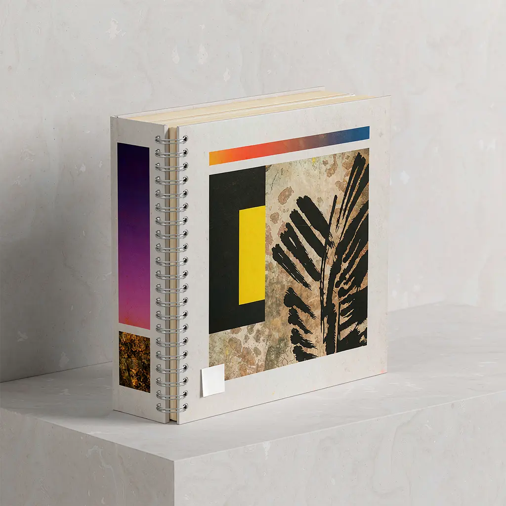 Jilid Spiral Hardcover Landscape A3 1/2