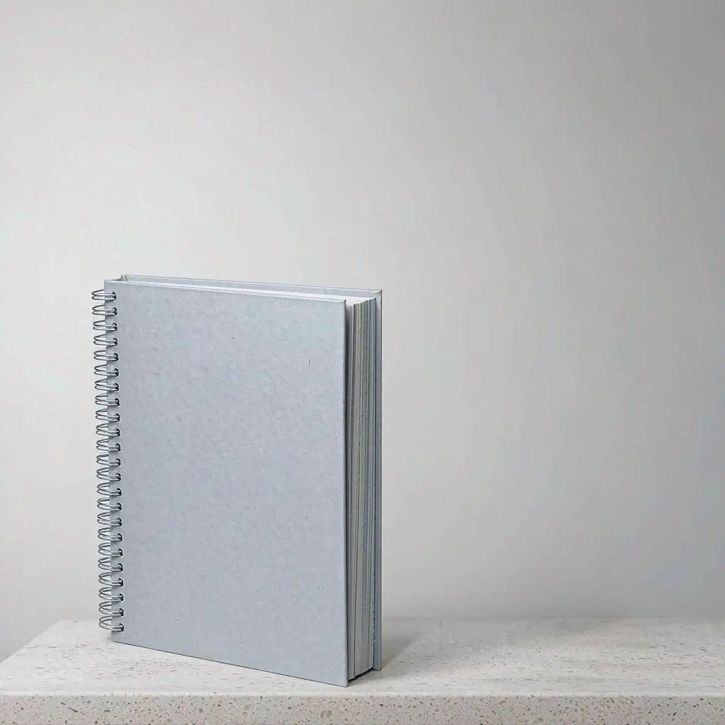 Jilid Hard Cover Spiral Landscape A4 7/16