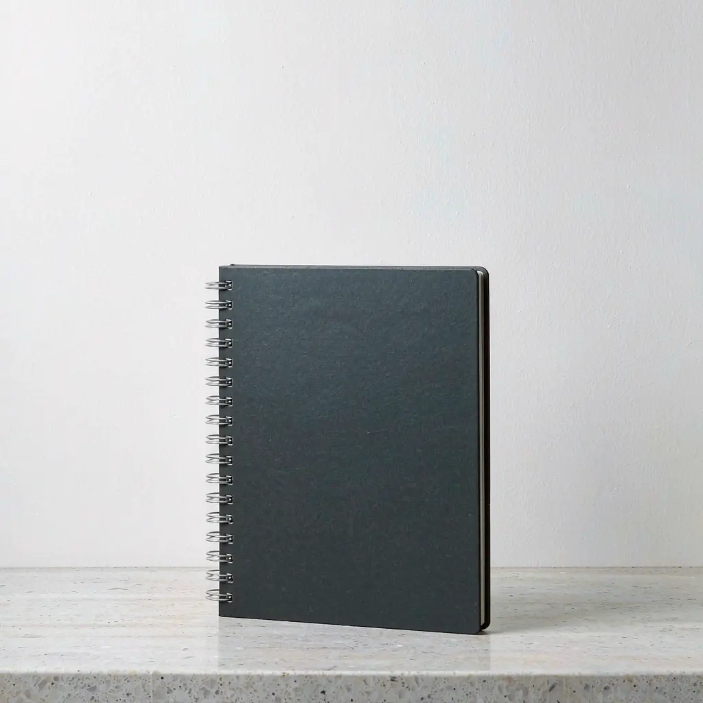 Jilid Hard Cover Spiral Landscape A4 1/2