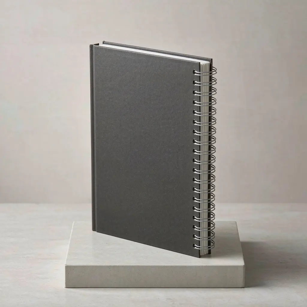 Jilid Hard Cover Spiral Landscape A5 1/2