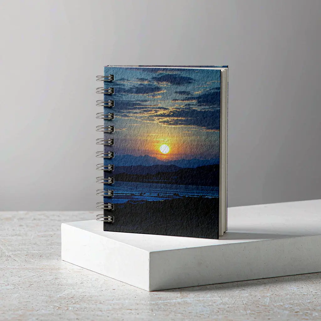 Jilid Hard Cover Spiral Landscape A6 3/16