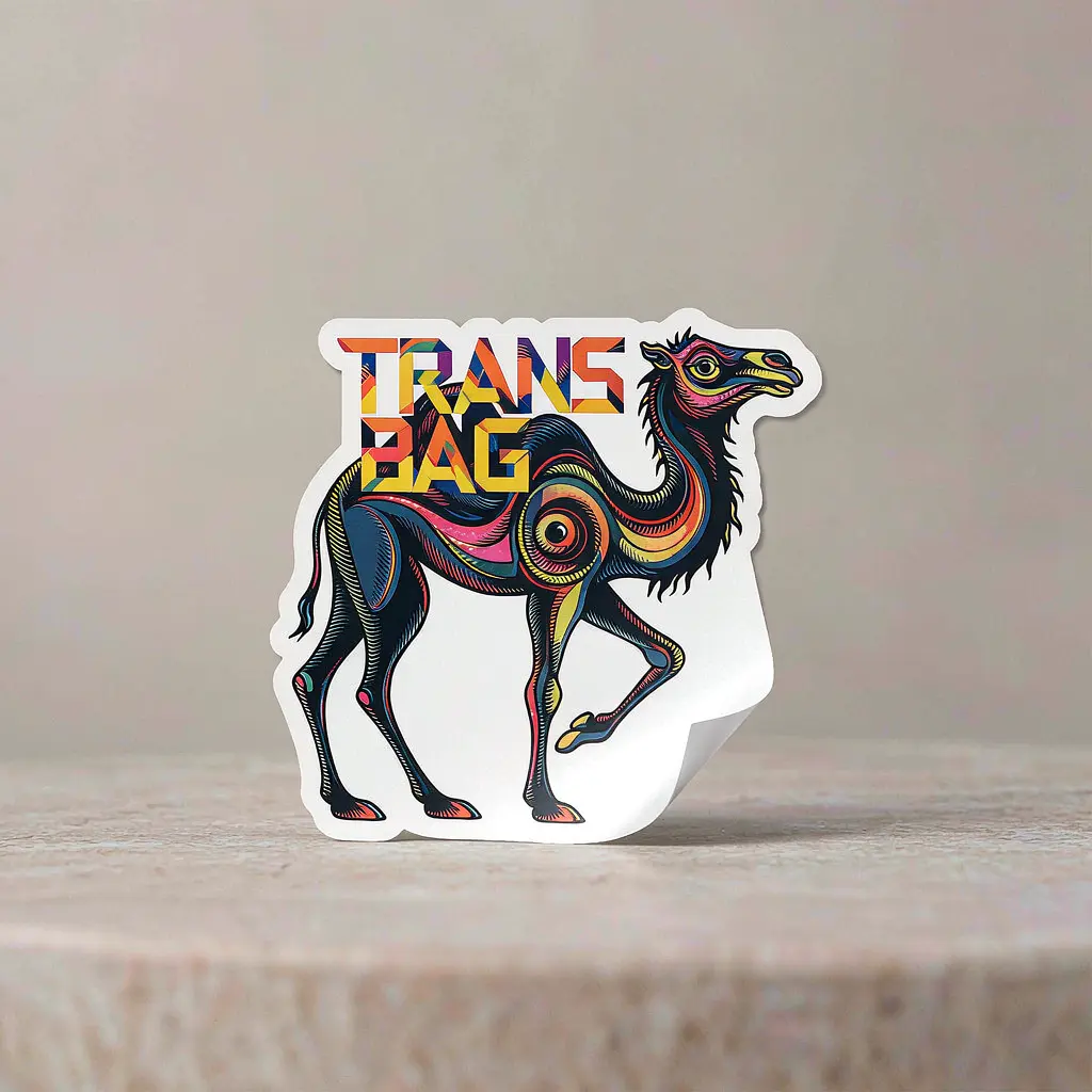 Sticker Trans Camel 1 M